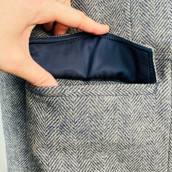 Pendleton Wool Blazer with suede accents. Men’s 40 Long like new vintage - Picture 9 of 11